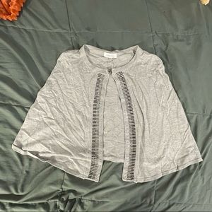 Calvin Klein Cardigan Shrug Cape One Size Fits All